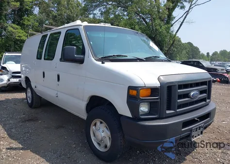 2008 Ford E-250 Commercial/Recreational z USA, uszkodzony, nr VIN 1FTNE24W58DB60963